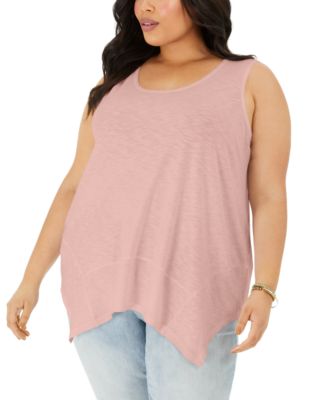 macys petite sleeveless tops