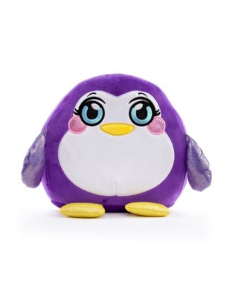 Mushmeez Squeezy, Squishy, Moldable Plush. Stuffed Animal, Large Penguin