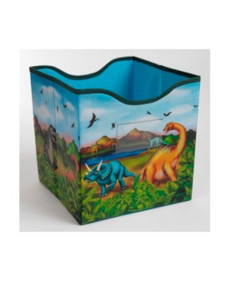 Dinosaur Pre-Historage toy Storage Bin - 4 Sided Graphics