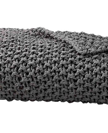 Dkny pure hotsell chunky knit throw