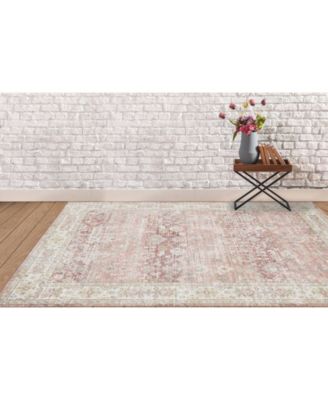Century CEN-8 Salmon 2'6" x 8' Runner Rug