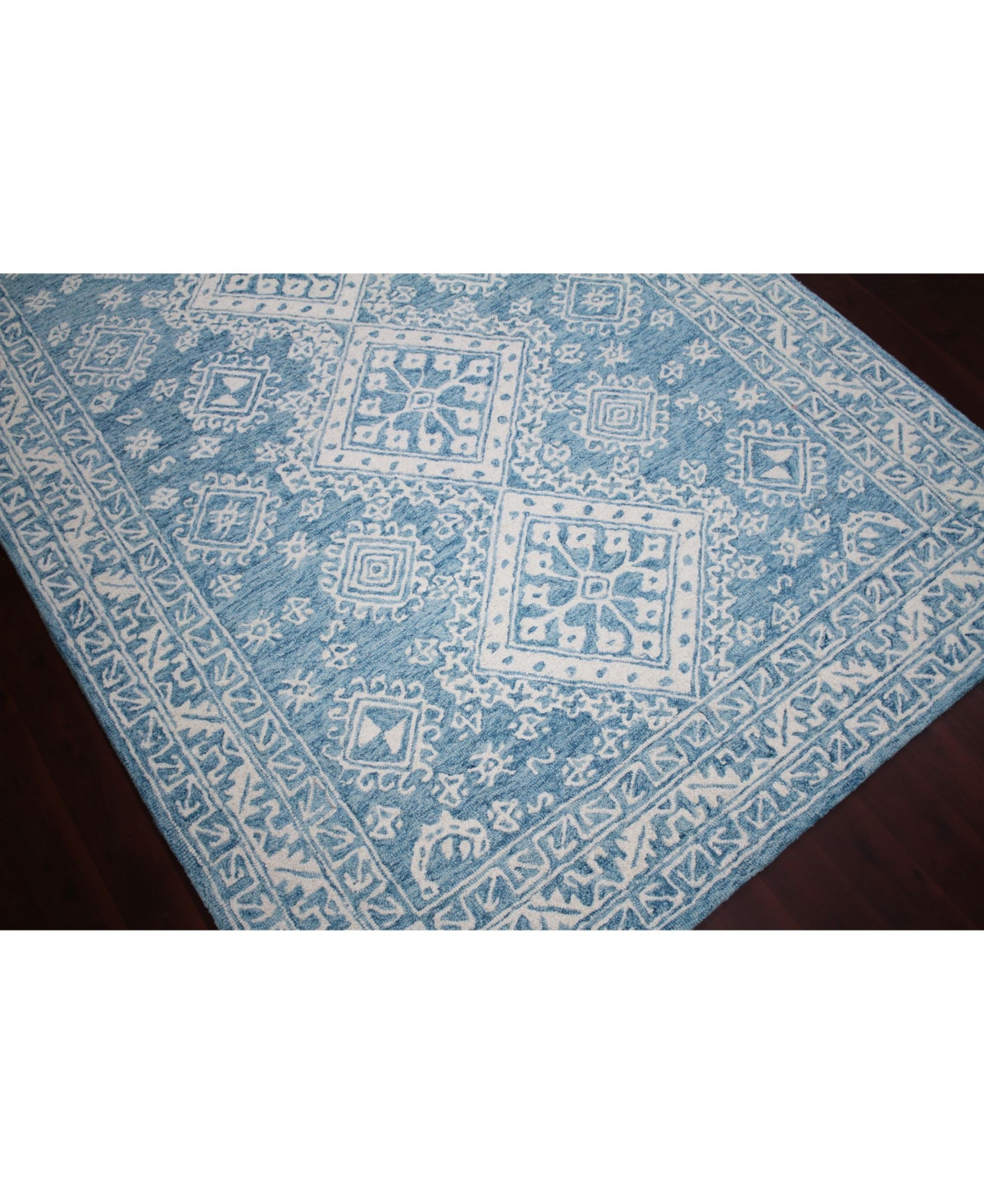 Amer Rugs Boston Bos-64Area Rug - Teal
