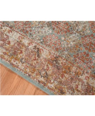 CLOSEOUT! Eternal ETE-15 Turquoise Rug