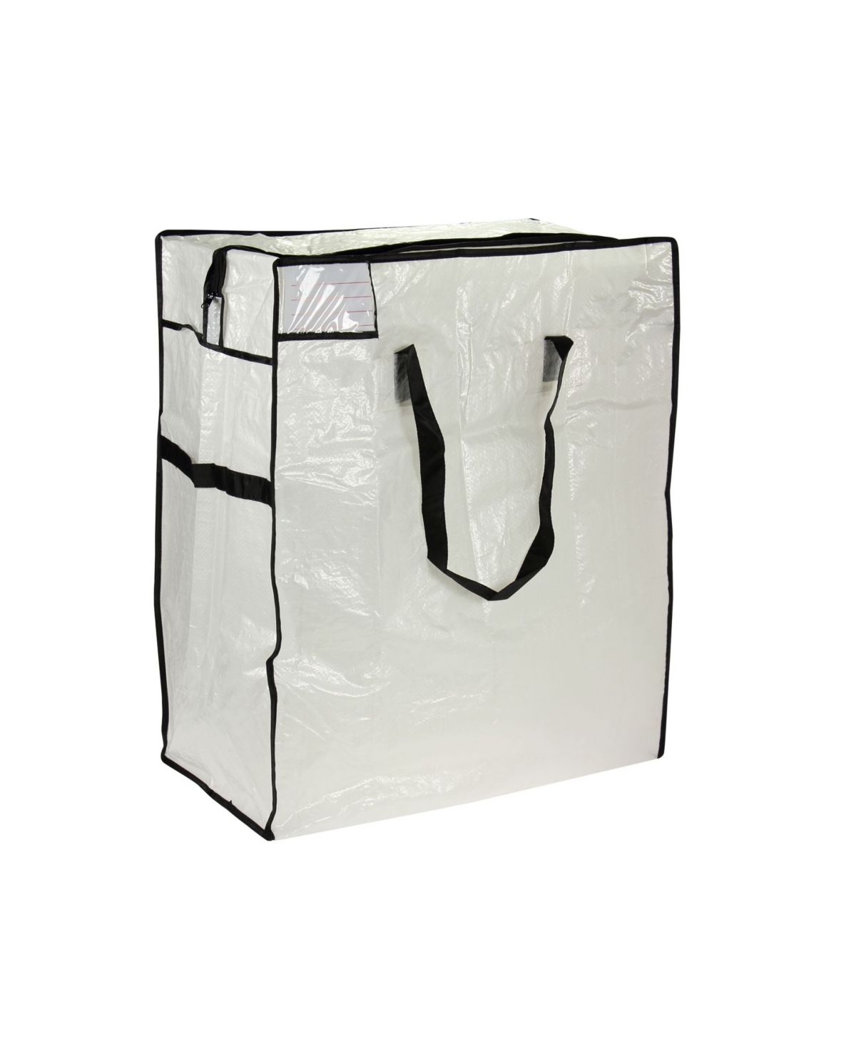 Medium Storage Tote Bag - White and Black