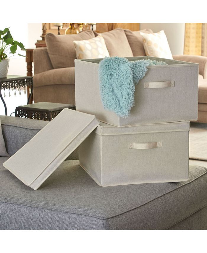 Household Essentials Household Essential Jumbo Fabric Storage Bins 2