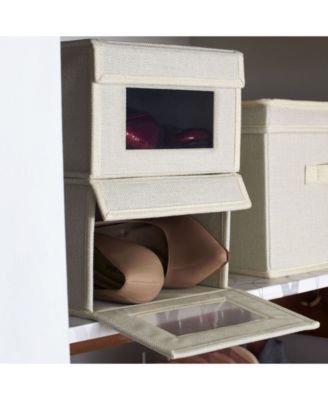 Small Drop Front Shoe Box 2 Pack.