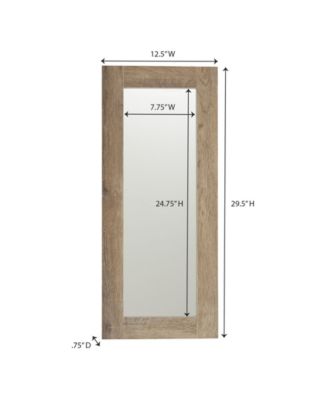 Household Essential Wall Mirror, Rectangular