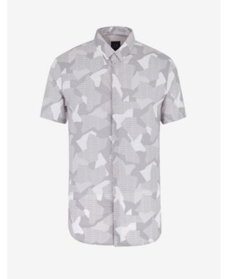 armani exchange camo shirt