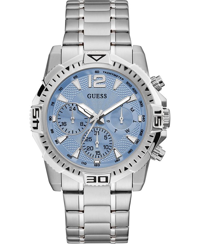 Guess watch men's on sale stainless steel bracelet