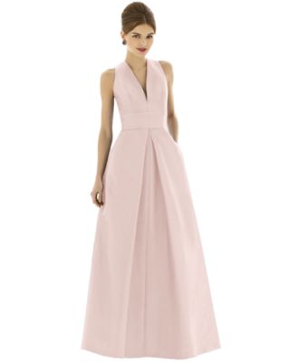 alfred sung pink dress