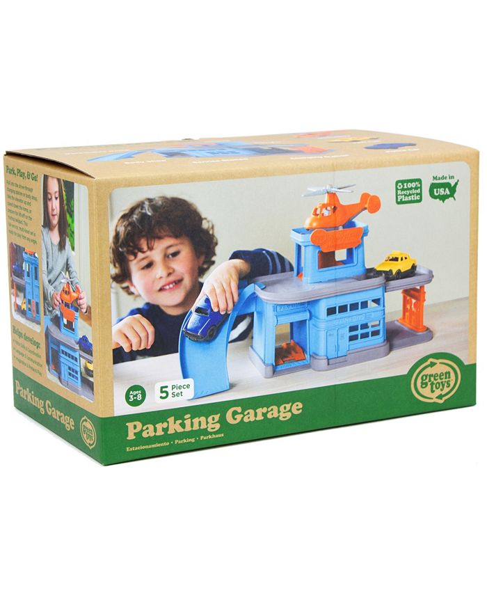 Green Toys Parking Garage With 3 Vehicles Macy's