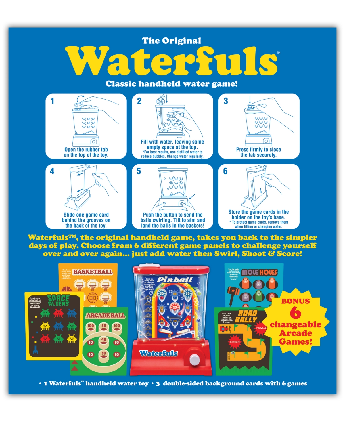 Waterfuls Fundamental Toys The Original  In Multi