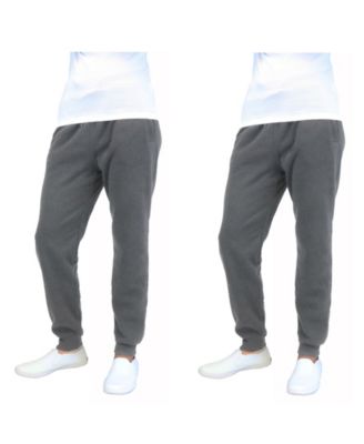 Men's 2-Packs Slim-Fit Fleece Jogger Sweatpants