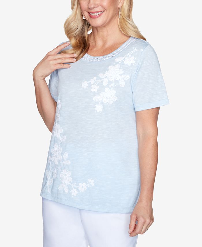 Alfred Dunner Women's Bella Vista Capri Blue main image 0