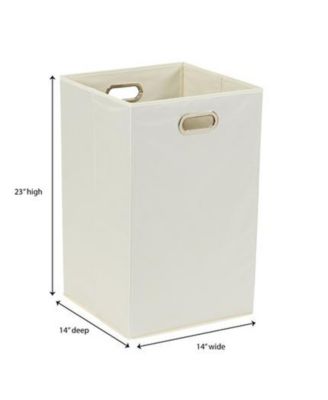 GEN Folding Laundry Hamper, Natural