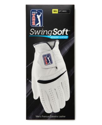 PGA TOUR - Men's Swing Soft Leather Golf Gloves