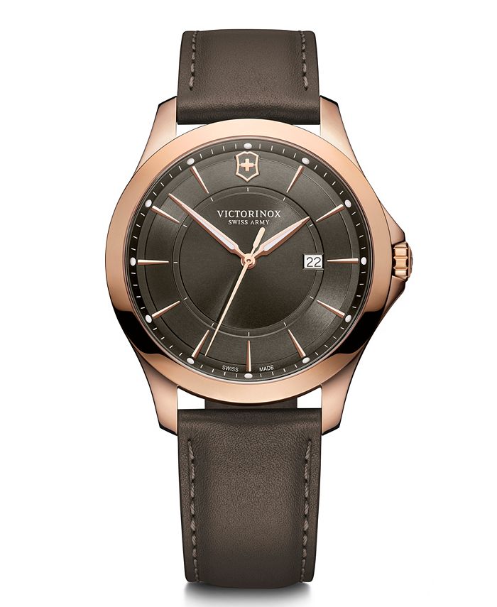 grey leather strap