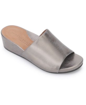 gentle souls judith leather wedge slides