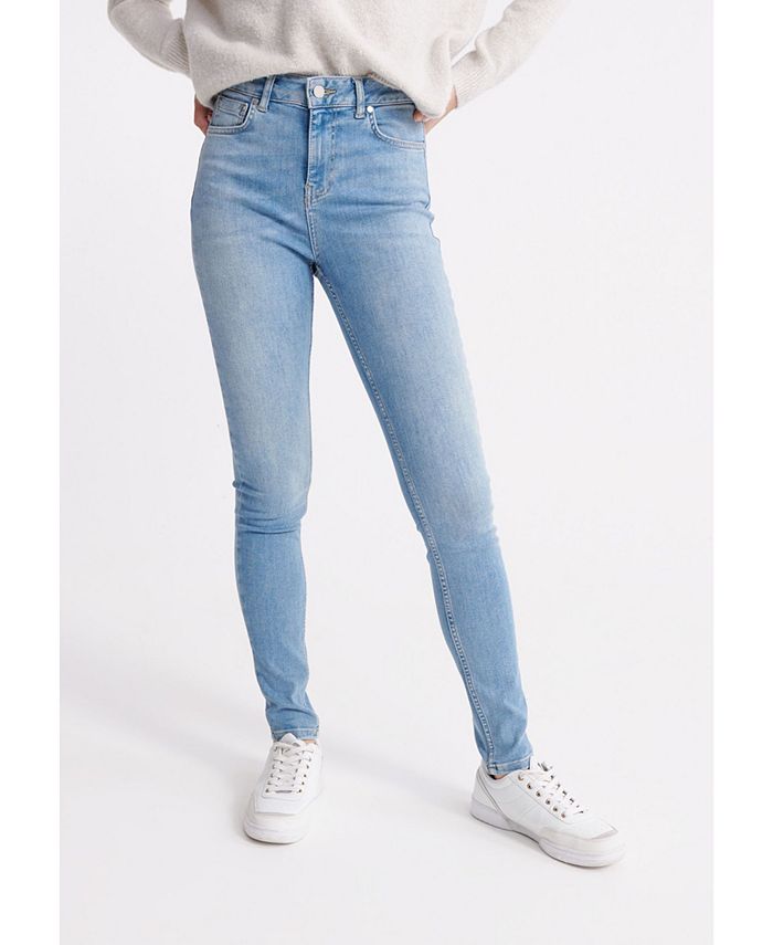 Superdry Women's High Rise Skinny Jeans - Macy's