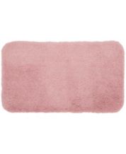 Home Weavers Inc Modesto Collection Pink Cotton 5 Piece Bath Rug Set
