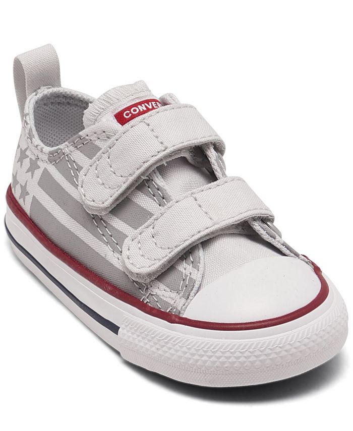 Converse Toddler Boy's Chuck Taylor All Star Stars and Stripes Low Closure Sneakers from Finish Line & Reviews - Finish Line Kids' Shoes - Kids -