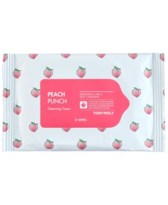 TONYMOLY - Receive a Free Peach Punch Cleansing Tissues, 8 Wipes, with any $15  purchase!