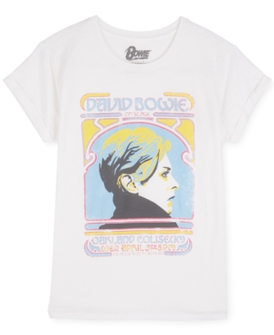 Lucky Brand David Bowie Graphic T-shirt In Lucky White