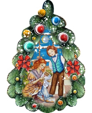 Designocracy Nutcracker Christmas Tree Doo In Multi