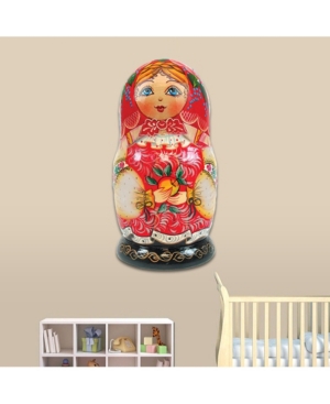 Designocracy Nesting Doll Matreshkas Wooden Decor