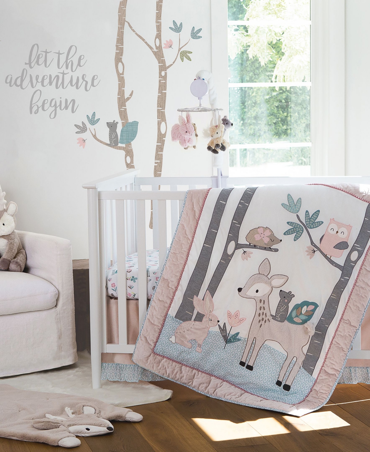 Shop Levtex Baby Everly Square Hamper In Blush