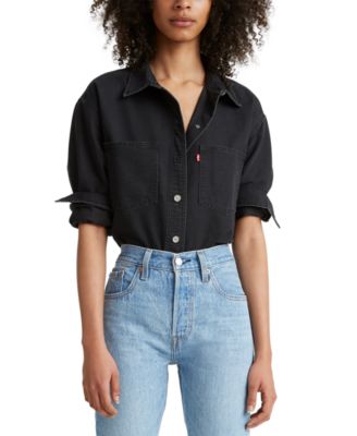 levi's boxy utility shirt