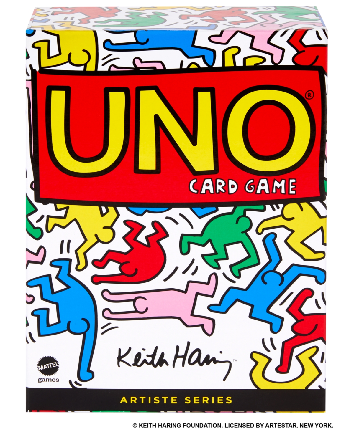UPC 887961742411 product image for Mattel Uno Artiste Series No. 2. Uno Card Game Featuring the Artwork of Keith Ha | upcitemdb.com