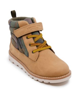 London Fog Toddler Boys Camo Work Boot 