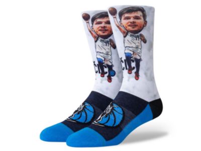 Stance - Men's Dallas Mavericks Luka Doncic Big Head Crew Socks