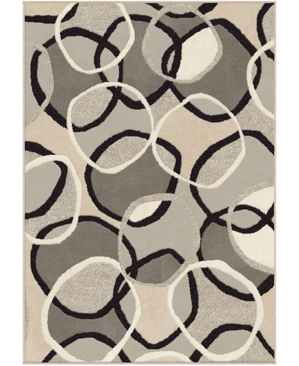 Edgewater Living Touch Halo Multi 6'7in x 9'8in Area Rug - Multi