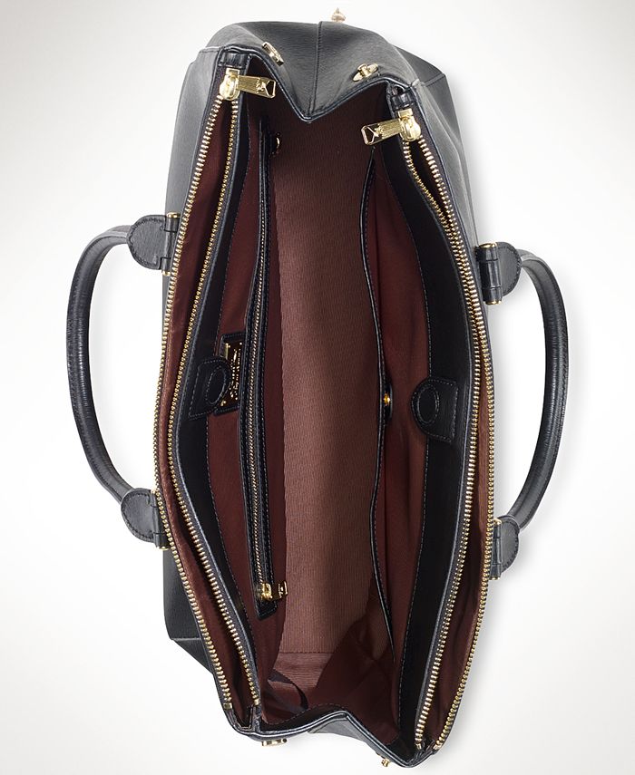 Lauren Ralph Lauren Newbury Double Zip Satchel Macy's