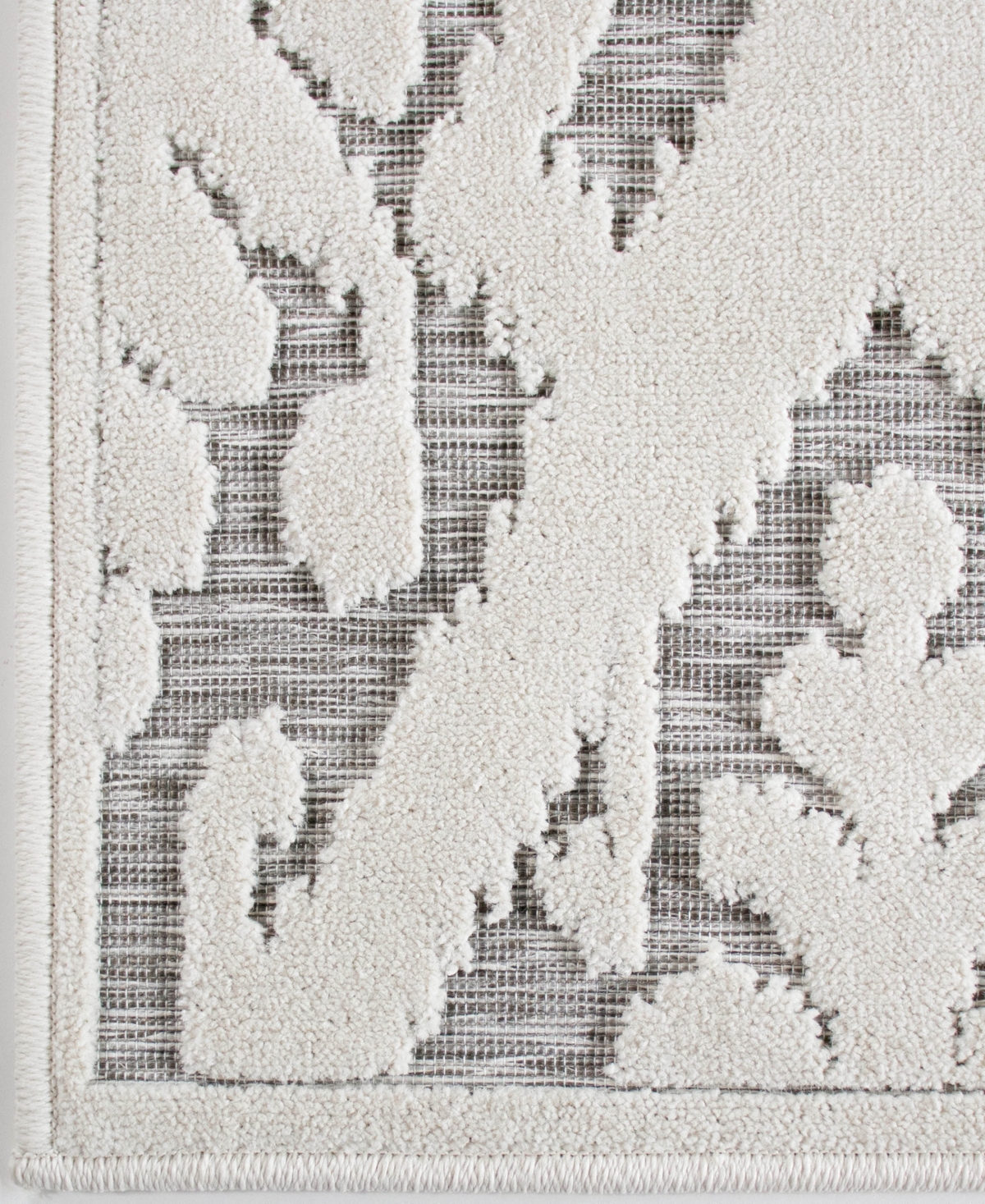 Closeout! Edgewater Living Bourne SalvadorOutdoor Area Rug - Gray