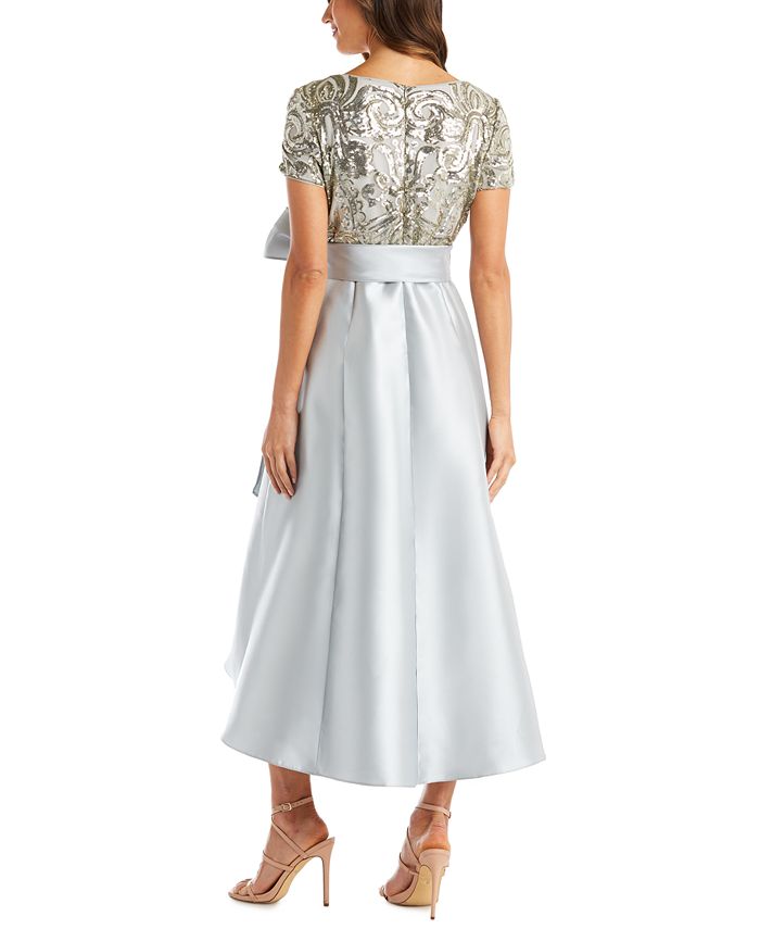 r and m richards high low dress