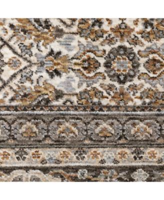 Maharaja 2061N Ivory and Gray 9'10" x 12'10" Area Rug