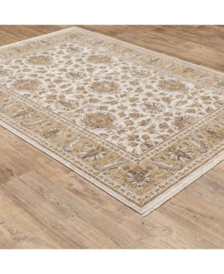 Maharaja 5091Z Ivory and Gold 2' x 3' Area Rug