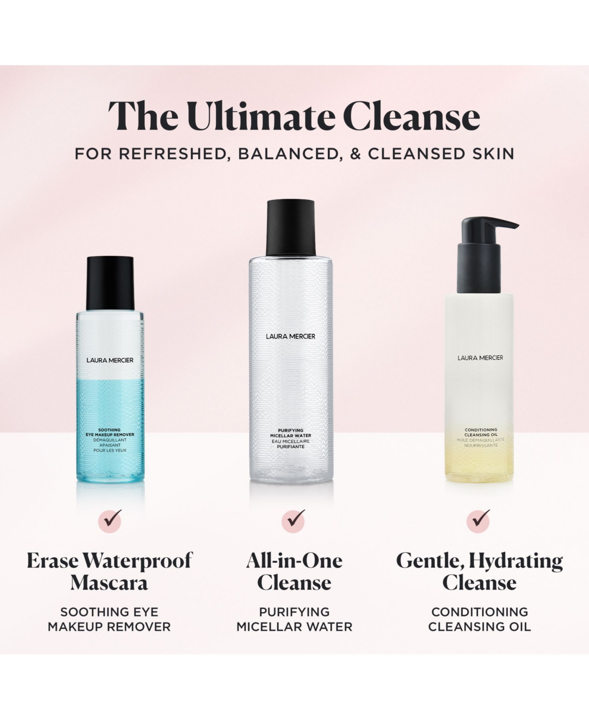 Laura Mercier Purifying Micellar Water, 6.8-oz