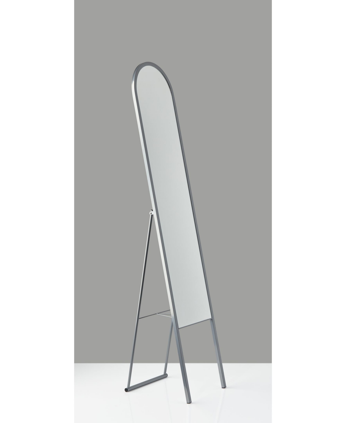 Adesso Adeline Floor Mirror - Silver-Tone