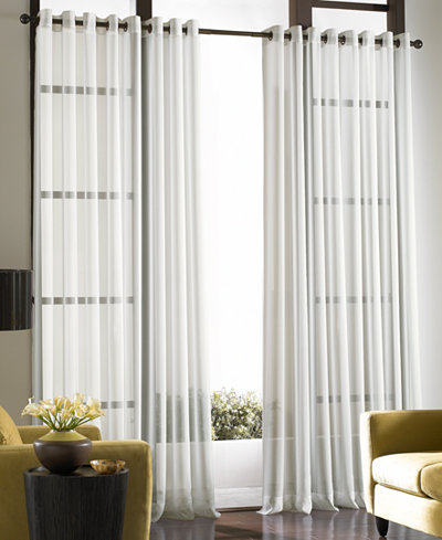 CHF Sheer Soho Voile Grommet Window Treatment Collection