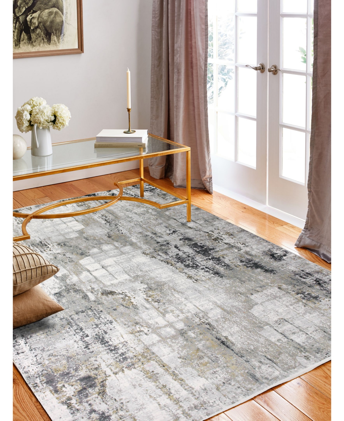 Bb Rugs Charm Cha-03 Gray 8'6