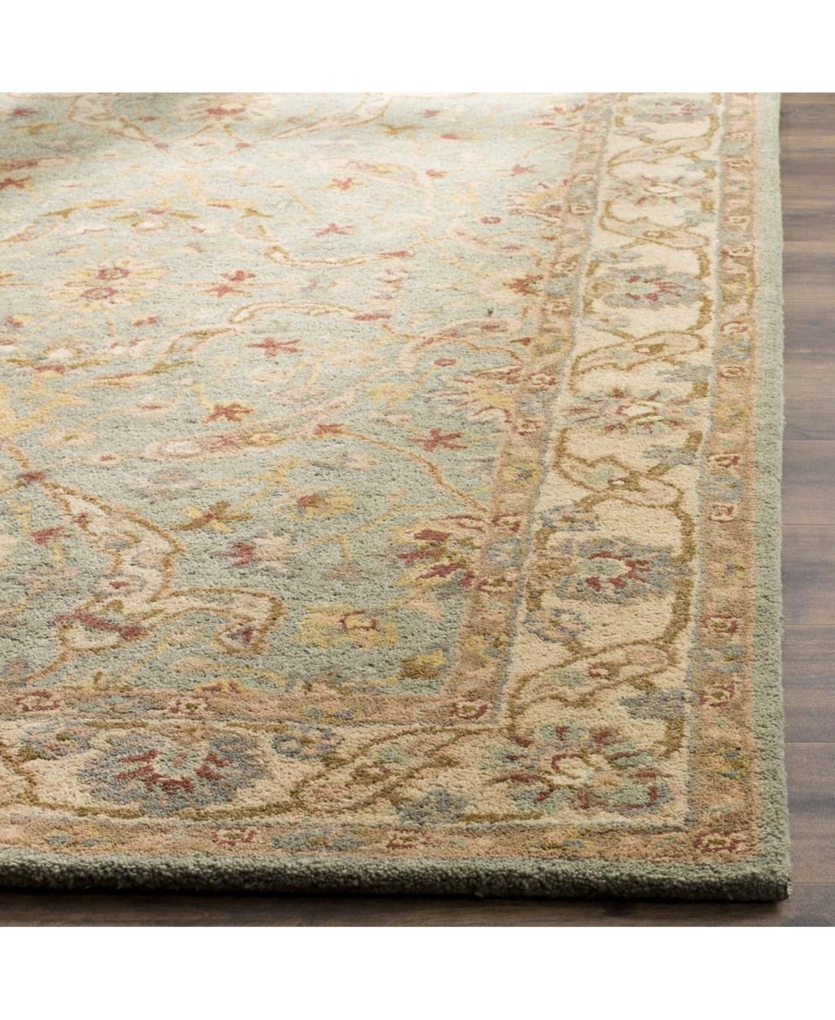 Safavieh Antiquity At311and Beige x Area Rug - Teal