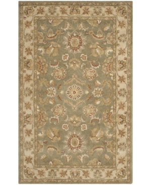 Safavieh Antiquity At313 Green And Gold 6' X 9' Area Rug