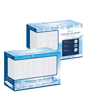 SensorPEDIC Super Cool Gel Infused Bed Pillow Macy s
