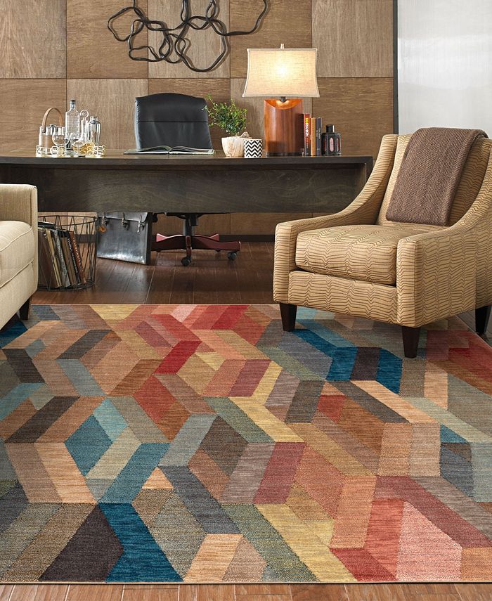 Karastan Elements Ignite Multi 2' x 3' Area Rug Macy's