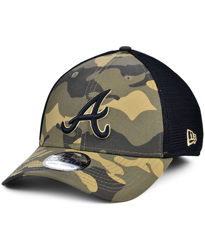 Atlanta Braves Men's Neo New Era 39THIRTY Flex Fit Hat