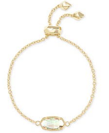 14k Gold-Plated Stone Slider Bracelet